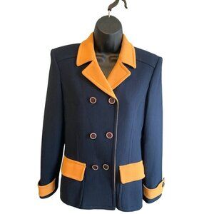 Luca Luca vintage womens jacket made in Italy 34 chest 24 long